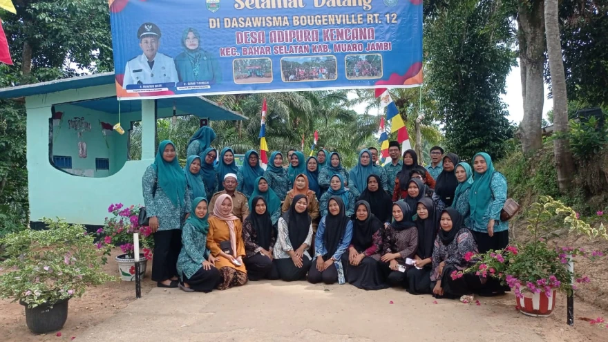 Lomba Kebersihan PKK Tingkat Kabupaten Muaro Jambi